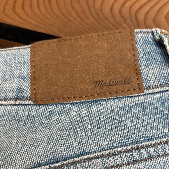 Madewell Blue Relaxed Fit Ankle Jeans Size 29 - Picture 3 of 5